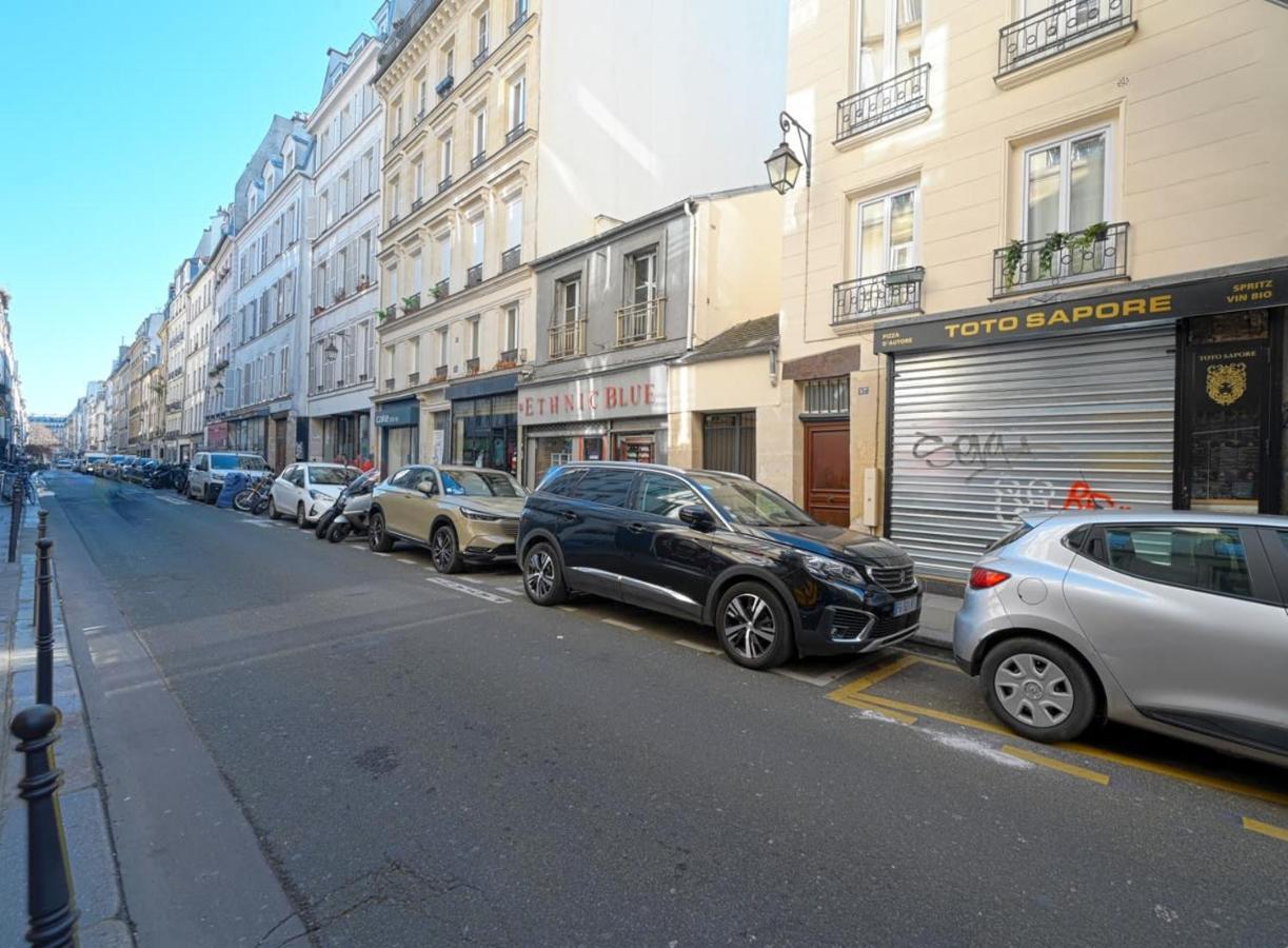 Cosy Renovated Studio In Heart Of Marais, Best Area To Discover In Paris Apartment Bagian luar foto